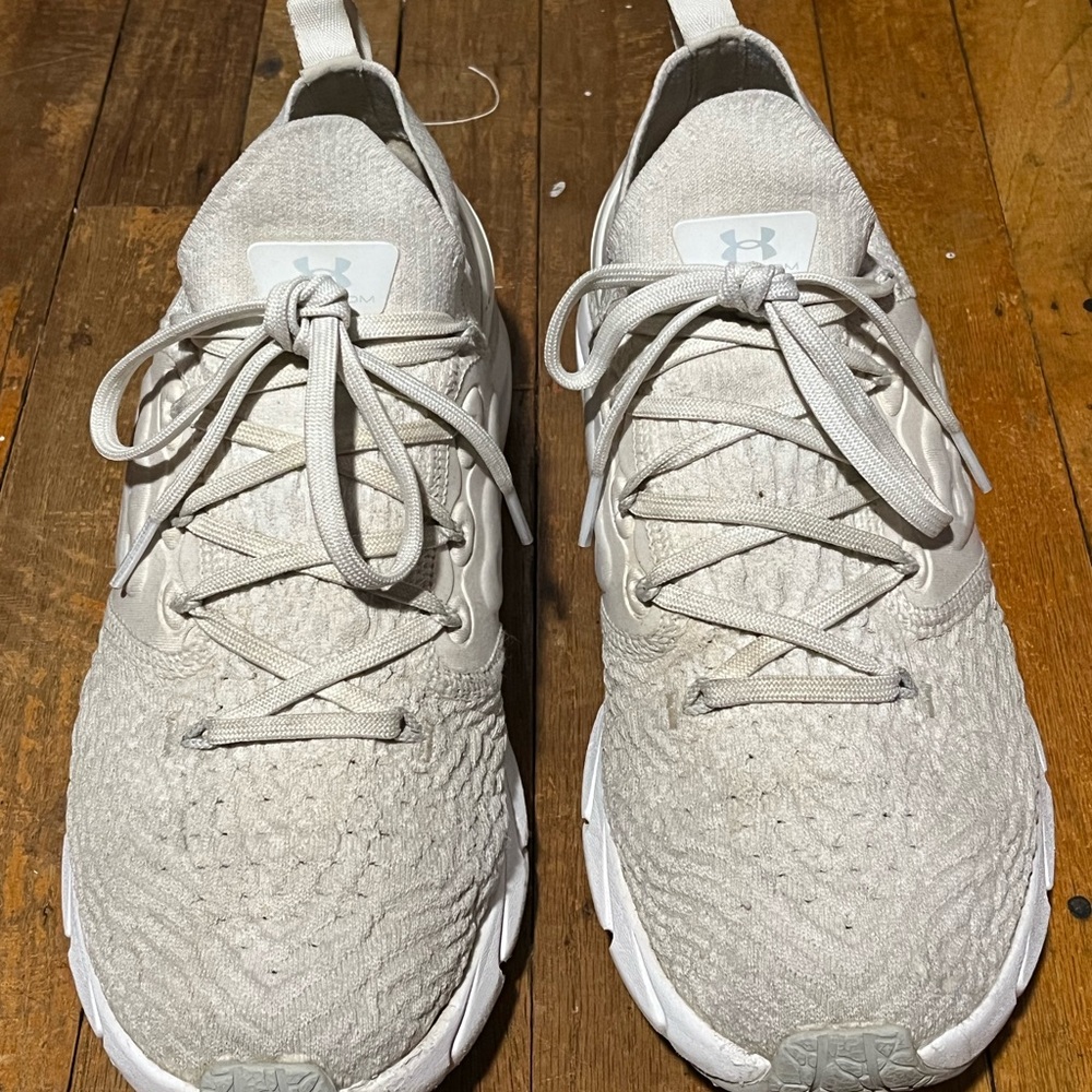 Under Armour Beige Athletic Shoes